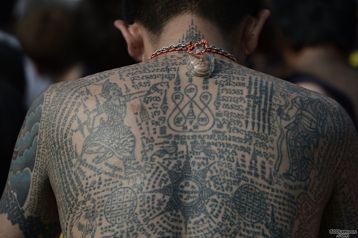 Thousands Gather In Thailand To Receive Magical Tattoos From ..._4
