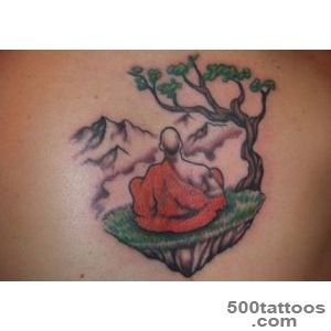 30 Peaceful Buddhist Tattoos  CreativeFan_44