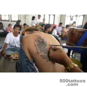Thousands Gather In Thailand To Receive Magical Tattoos From _13