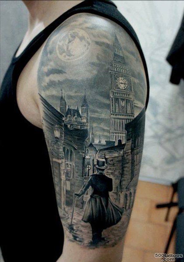 50 Examples of Moon Tattoos  Art and Design_28