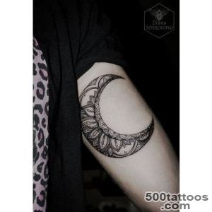 pattern moon tattoo  Tumblr_38