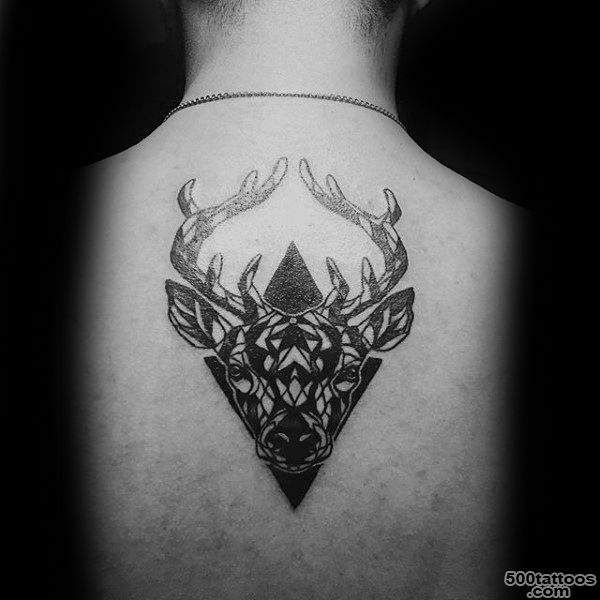 60 Moose Tattoo Designs For Men   Antler Ink Ideas_26