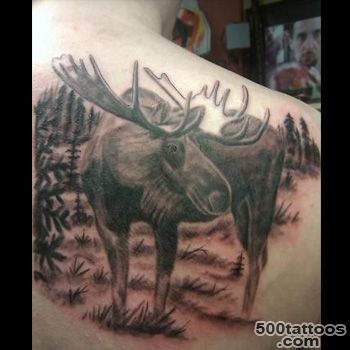 Moose Tattoo Meanings  iTattooDesigns.com_1