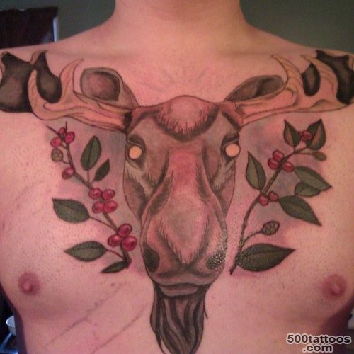 Top Of A Moose Images for Pinterest Tattoos_37