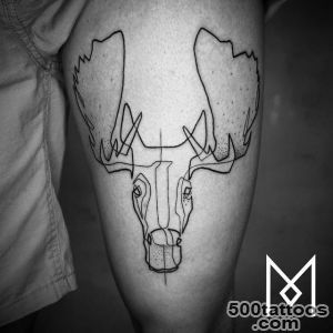 1000+ ideas about Moose Tattoo on Pinterest  Tattoos, Deer Tattoo _22