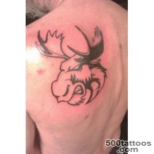 Pin Moose Tattoos On Pinterest Antler Vegas Tattoo And Deer on _48