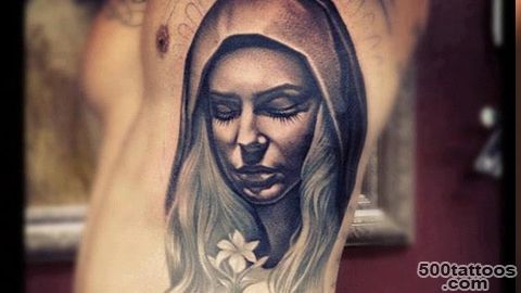23+ Saint Mary Mother Of God Tattoos_21