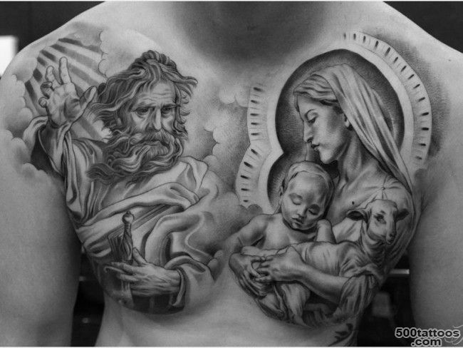 30+ Spiritual Jesus Christ Tattoo designs and meaning   Find your Way_30