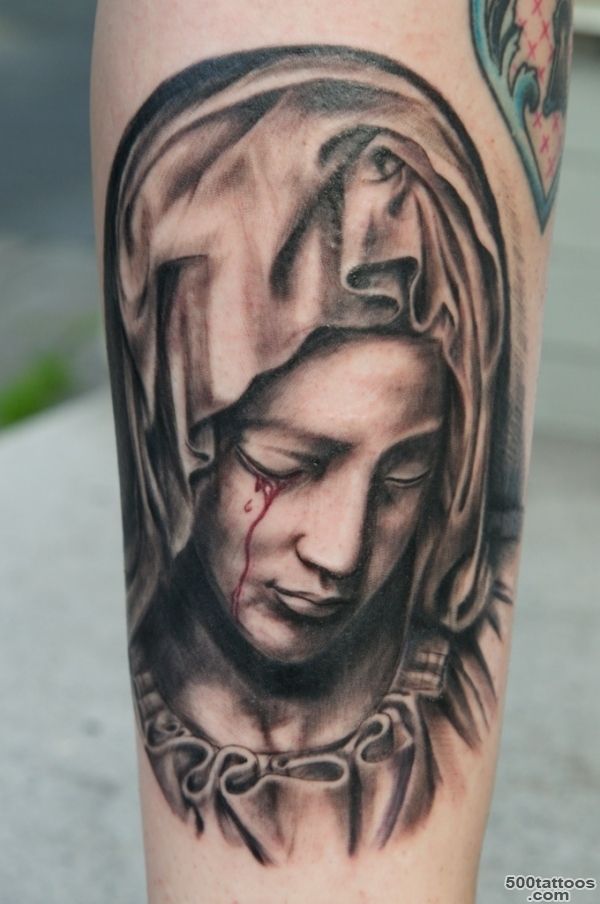 35 Spiritual Virgin Mary Tattoo Designs amp Meanings  tattoo ..._24