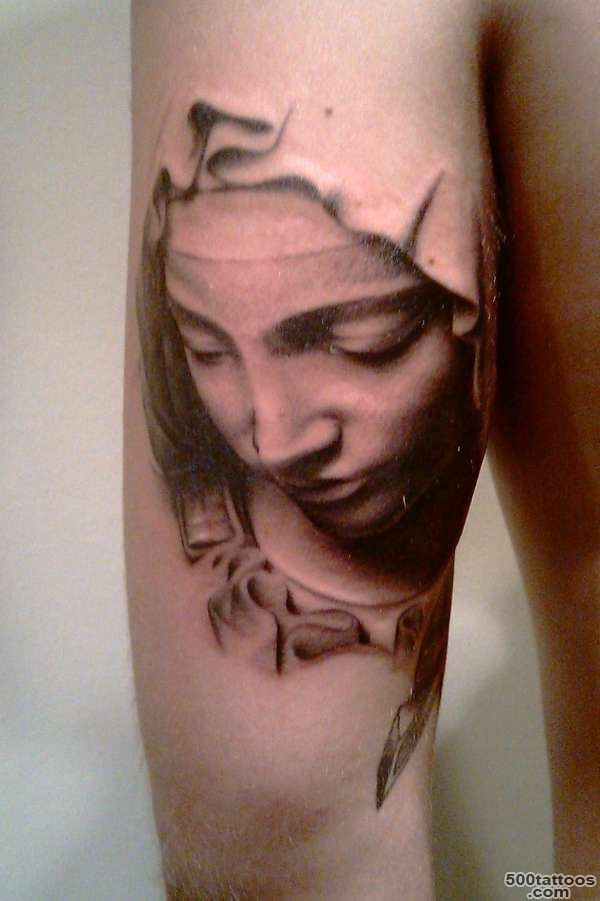 Mother Mary Tattoo Pictures_26