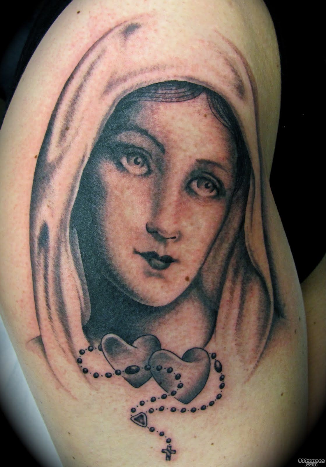 Top Mary Stained Glass Tattoo Images for Pinterest Tattoos_34.JPG