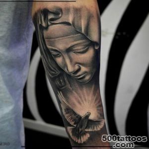19+ Saint Mary Mother Of God Tattoos Designs_1
