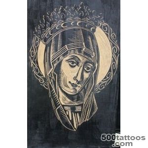 19+ Saint Mary Mother Of God Tattoos Designs_7