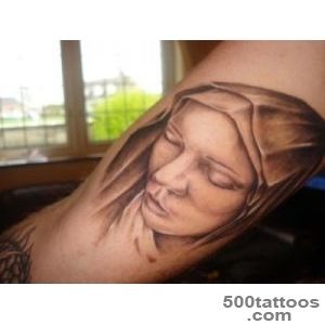 19+ Saint Mary Mother Of God Tattoos Designs_27