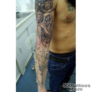 26 Pious Religious Sleeve Tattoos For 2013  Creative Fan_22