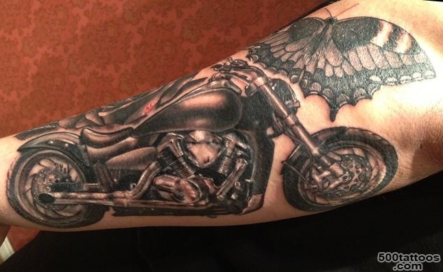 Motorcycle Tattoos Designs, Ideas and Meaning  Tattoos For You_21
