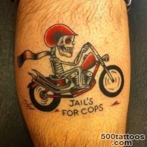 7+ Motorcycle Tattoos For Leg_4
