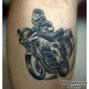 7+ Motorcycle Tattoos For Leg_41
