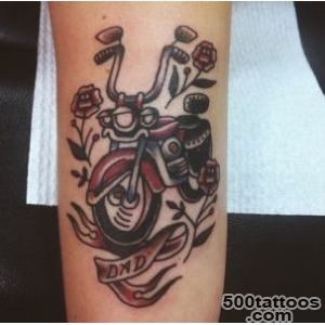 8+ Nice Motorcycle Tattoos On Arm_39