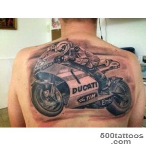 29+ Tribal Motorcycle Tattoos_6