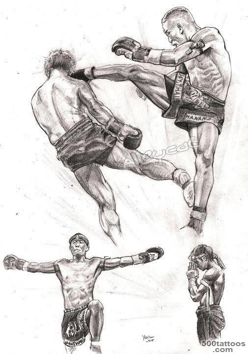 Muay Thai Art on Pinterest  Muay Thai, Boxing and Thailand_14