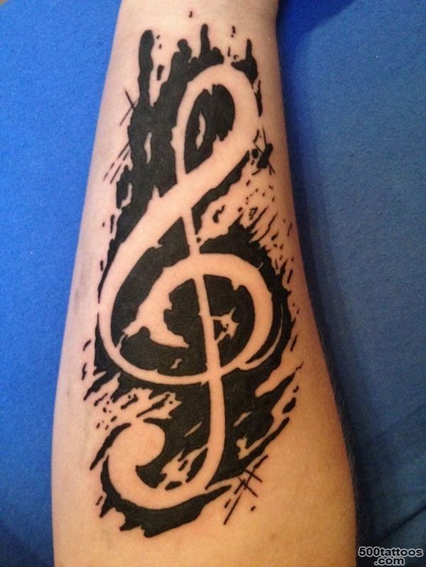 30 Music Tattoo Ideas For Girls and Boys_27