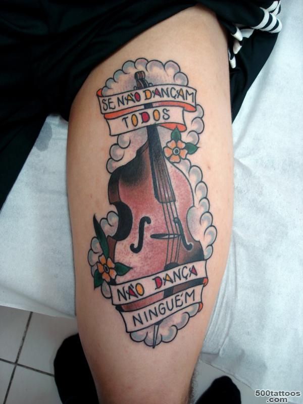 60 Awesome Music Tattoo Designs  Art and Design_24
