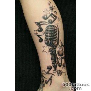 60 Awesome Music Tattoo Designs  Art and Design_7