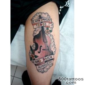60 Awesome Music Tattoo Designs  Art and Design_24