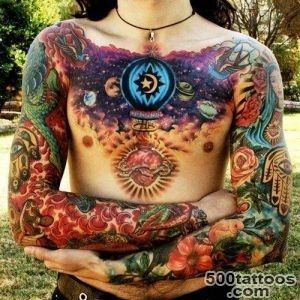 Muslim Air Baloon and Abstract tattoo sleeves  Best Tattoo Ideas _4