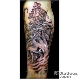 Mystical and amazing nautical tattoo on arm   Tattoowf_17