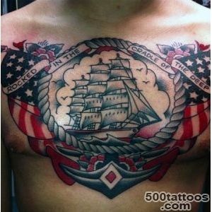 70 Navy Tattoos For Men   USN Ink Design Ideas_42