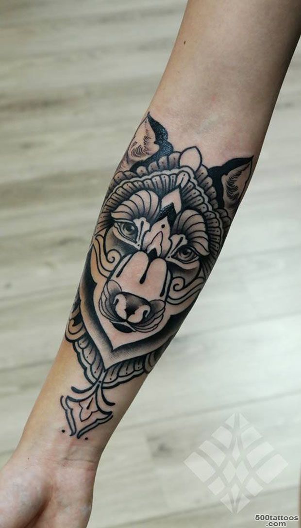 Neat wolf outline tattoo  Tattoos  Tattoo Pictures  Culture ..._44