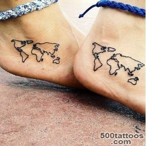 World Map Tattoos – Truetattoos_50