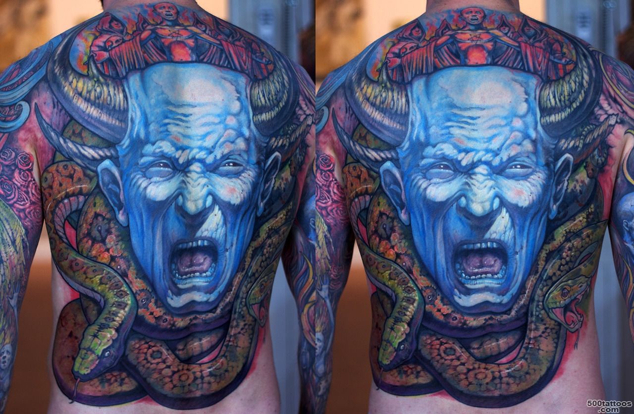energy tattoo neon full back   TattooMagz   Handpicked World#39s ..._19