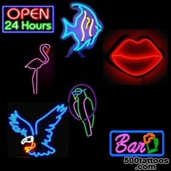 Second Life Marketplace   Neon Tattoo Sign Verticle_47