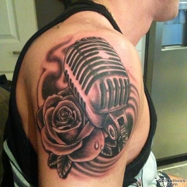 TOWIE#39s Kirk Norcross gets huge new tattoo of a microphone on his ..._46