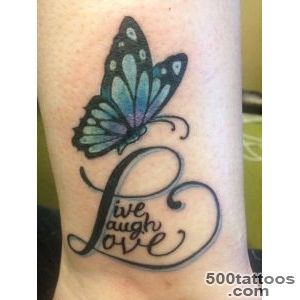 Live laugh love butterfly tattoo My new tattoo #nickstegall _13