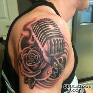 TOWIE#39s Kirk Norcross gets huge new tattoo of a microphone on his _46