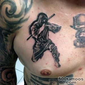 30 Ninja Tattoos For Men   Ancient Japanese Warrior Design Ideas_2