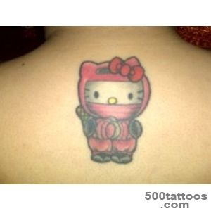 hello kitty tattoo design ninja  digitalhintnet_47