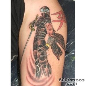 Ninja Mask Girl Tattoo On Arm  Tattoobitecom_18