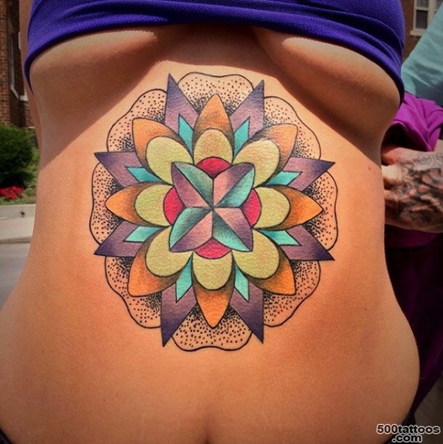 Layered Flower Tattoo by Matt Carlisle @ Short North Tattoo ..._35