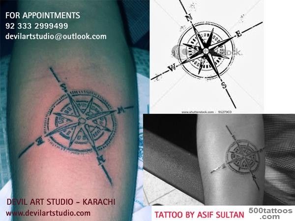 North Compass Tattoo Designs  Tattoo Studio In Karachi Pakistan_14