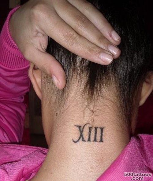13 on Pinterest  13 Tattoos, Number 13 Tattoos and Number 13_15