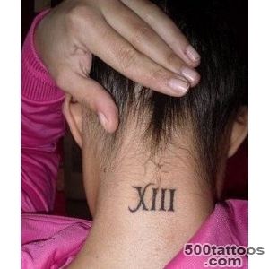 13 on Pinterest  13 Tattoos, Number 13 Tattoos and Number 13_15