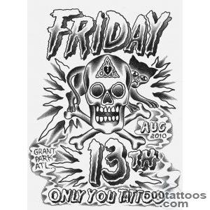 FRIDAY THE 13TH and $13 tattoos with a $7 lucky tip!!! » Only You _21
