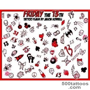 Tattoo Nerd Friday the 13th Tattoo Specials What You Need to Know_18JPG