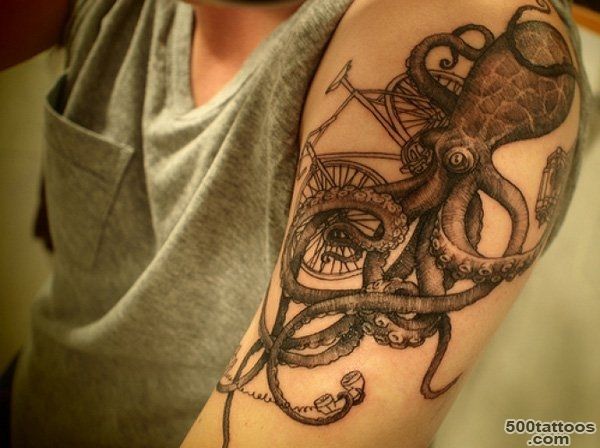 55 Awesome Octopus Tattoo Designs  Art and Design_30