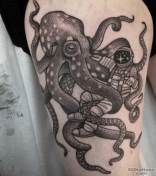 60 Octopus Tattoo Designs For Men   Sea Monster Tentacles_9